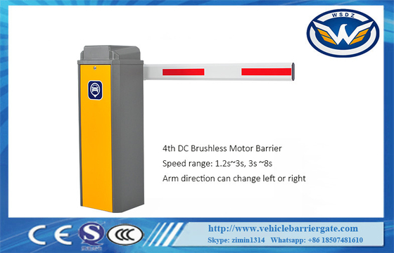Czytnik RFID Automatyczny czujnik pętli bramy barierowej Bezszczotkowy silnik DC Bramka parkingowa