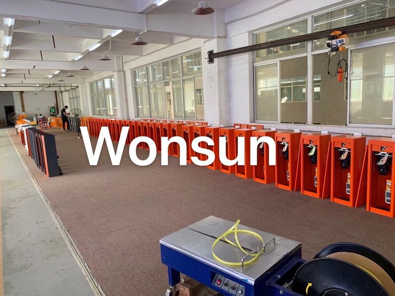 Shenzhen Wonsun Machinery & Electrical Technology Co. Ltd linia produkcyjna producenta