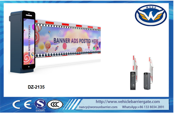 High End Reklama Parking Barrier Gate Silnik bezszczotkowy DC24V do witryny komercyjnej
