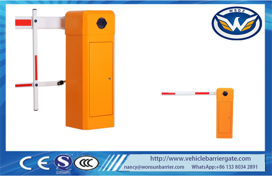 220V/110VAC Motor Road Safety Barrier Gate Brama barierowa pojazdu z cofaniem ramienia