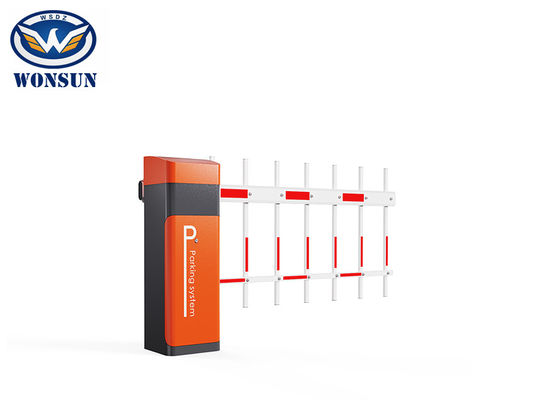 5 milionów Lifetime 24VDC Bezszczotkowy silnik Parking Bariera bezpieczeństwa Brama bariery drogowej z 6-metrowym ramieniem