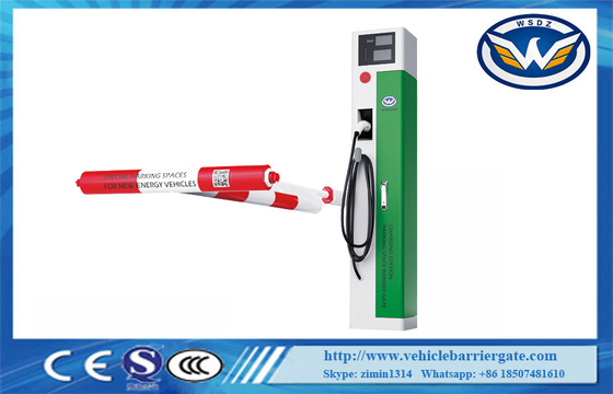 Automatyczna brama barierowa z systemem ładowania dla samochodów energetycznych
