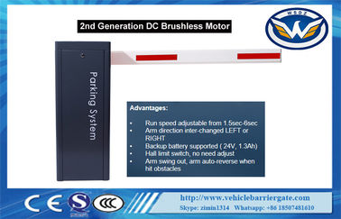 Automatyczne bariery parkingowe 140 W, systemy bram parkingowych z odchylanym ramieniem