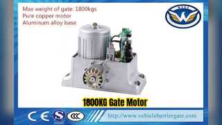 Silnik otwierający do bram przesuwnych o dużej wytrzymałości 1800 kg