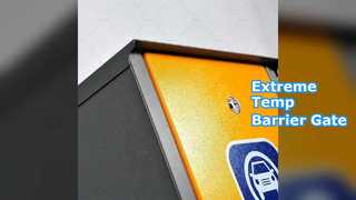 Brama barierowa: Dostęp do parkingu w ekstremalnych temperaturach